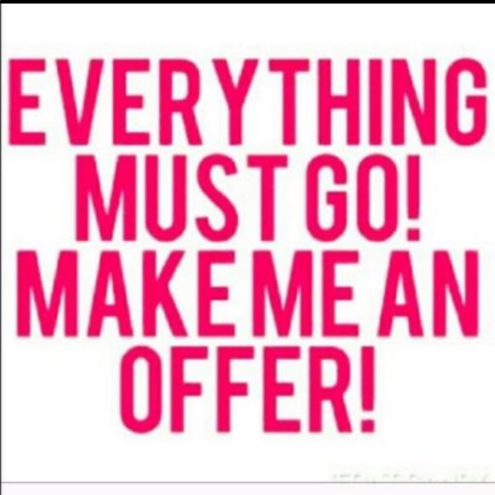 Reasonable offers accepted!!